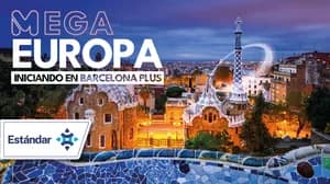 Mega Europa Iniciando en Barcelona Plus