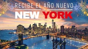 Recibe el Año Nuevo en New York.